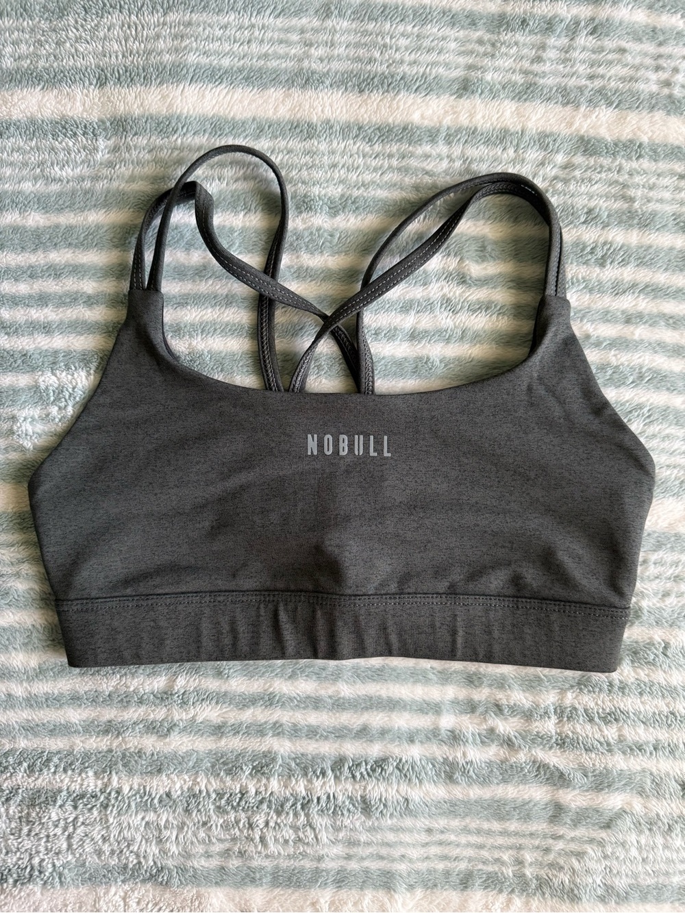 Nobull Dark Grey Sports Bra